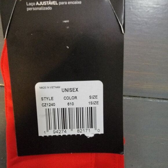 Nike Unisex red DRY Dri-Fit sweat wicking adjustable Head Tie Headband - Red - Picture 11 of 11